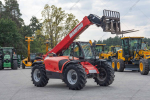 Телескопический погрузчик Manitou MT732 2014 г. 74,4 кВт. 2601 м/ч., №4773