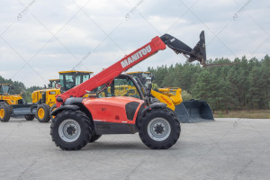 Телескопічний навантажувач Manitou MT732 2014 р. 74,4 кВт. 2601 м/г., №4773