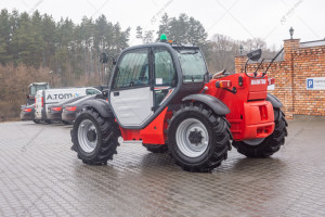 Телескопический погрузчик Manitou MT732 2014 г. 74,4 кВт. 2601 м/ч., №4773