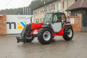 Телескопический погрузчик Manitou MT732 2014 г. 74,4 кВт. 2601 м/ч., №4773