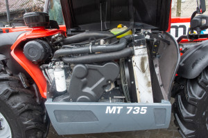 Телескопический погрузчик Manitou MT732 2014 г. 74,4 кВт. 2601 м/ч., №4773