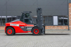 Вилочный погрузчик Linde HT120DS 2017 г. 150 кВт. 7587 м/ч., №4393