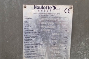 Колінчастий підіймач Haulotte HA260PX 2014 р. 33 кВт 4193 м/год.