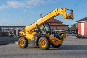 Телескопический погрузчик JCB 540-140 Hi-Viz 2017 г. 55 кВт. 7000 м/ч., №5112 B