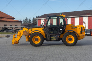 Телескопический погрузчик JCB 540-140 Hi-Viz 2017 г. 55 кВт. 7000 м/ч., №5112 B