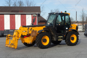 Телескопический погрузчик JCB 540-140 Hi-Viz 2017 г. 55 кВт. 7000 м/ч., №5112 B