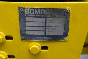 BOMAG BW100ADM-2 2008 y. 1 027 m/h., № 2447 RESERVED