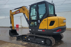 Мини экскаватор XCMG XE60G PRO 2025 г. 4 м/ч.