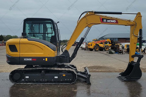 Мини экскаватор XCMG XE60G PRO 2025 г. 4 м/ч.