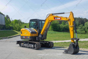 Мини экскаватор XCMG XE60G PRO 2025 г. 10 м/ч.