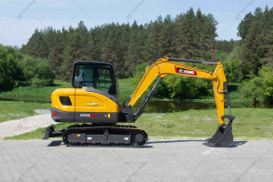 Мини экскаватор XCMG XE60G PRO 2025 г. 10 м/ч.