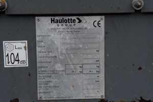 Haulotte HA16R 2016 y. 6434 m/h. № 5513 Haulotte HA16R 2016 y. 6434 m/h. № 5513