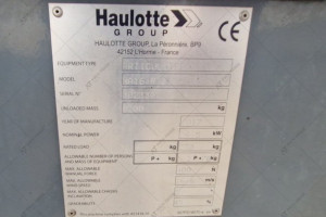 Haulotte HA16R 2017 y.