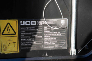 Телескопический погрузчик JCB 535-125 2019 г. 55 кВт 3474 м/ч. №5130 T