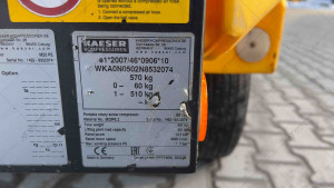 Компрессор Kaeser M20PE 2022 г. 224 м/ч.  № 5617