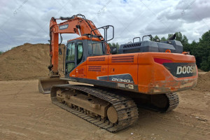 Гусеничний екскаватор Doosan DX340 LC 2018 р. 213 кВт 6135 м/год.