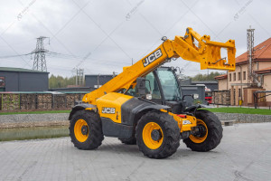 Телескопический погрузчик JCB 531-70 Agri 2019 г. 81 кВт. 4370 м/ч., №4918