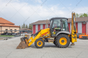 Экскаватор погрузчик JCB 3CX 14H3WE 2012 г. 74,2 кВт. 9206 м/ч., №5256