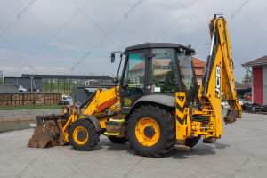 Экскаватор погрузчик JCB 3CX 14H3WE 2012 г. 74,2 кВт. 9206 м/ч., №5256