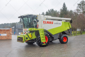 Комбайн СLAAS LEXION 580 2004 г. 316 кВт. 3529/2704  м/ч. с жаткой V900 и прицепом CLAAS №5089