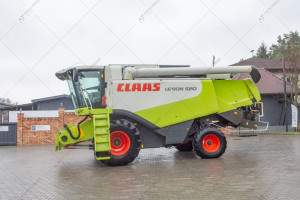 Комбайн СLAAS LEXION 580 2004 р. 316 кВт. 3529/2704  м/г. з жаткою V900 та причепом CLAAS №5089