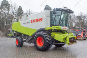 Комбайн СLAAS LEXION 580 2004 р. 316 кВт. 3529/2704  м/г. з жаткою V900 та причепом CLAAS №5089