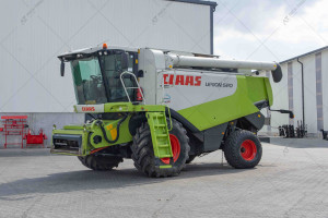 Комбайн СLAAS LEXION 580 2004 р. 316 кВт. 3529/2704  м/г. з жаткою V900 та причепом CLAAS №5089