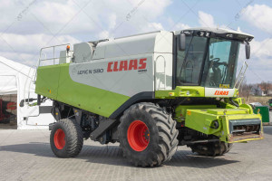 Комбайн СLAAS LEXION 580 2004 г. 316 кВт 3604/2704  м/ч. с жаткой V900 и прицепом CLAAS №5089