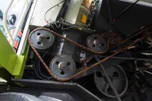 Комбайн СLAAS LEXION 580 2004 г. 316 кВт 3604/2704  м/ч. с жаткой V900 и прицепом CLAAS №5089