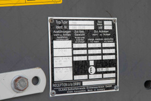 Комбайн СLAAS LEXION 580 2004 г. 316 кВт 3604/2704  м/ч. с жаткой V900 и прицепом CLAAS №5089