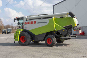 Комбайн СLAAS LEXION 580 2004 г. 316 кВт 3604/2704  м/ч. с жаткой V900 и прицепом CLAAS №5089