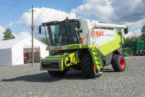 Комбайн СLAAS LEXION 580 2004 р. 316 кВт 3604/2704  м/г. з жаткою V900 та причепом CLAAS №5089