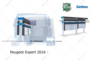 Мобильная СТО (мастерская) Sortimo для автомобиля Peugeot Expert 2016 V1