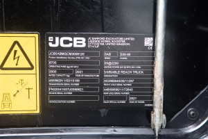 Телескопический погрузчик JCB 535-95 2021 г. 55 кВт. 839 м/ч., №4921 B