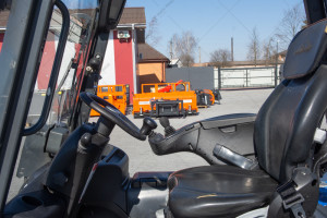 Вилочный погрузчик Linde E25L-01 2016 г. 22861 м/ч.,  № 5205