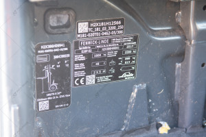 Вилочный погрузчик Linde E16P-02 2017 г. 12055 м/ч.,  № 5203