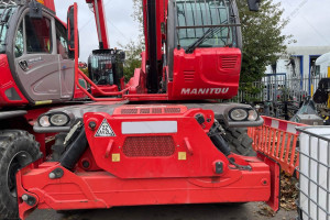 Телескопический погрузчик Manitou MRT 2470+ 2018 г. 129 кВт 1891 м/ч.