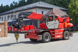 Телескопический погрузчик Manitou MRT 2470+ 2018 г. 129 кВт 1915 м/ч. №6563