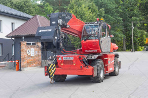 Телескопический погрузчик Manitou MRT 2470+ 2018 г. 129 кВт 1915 м/ч. №6563