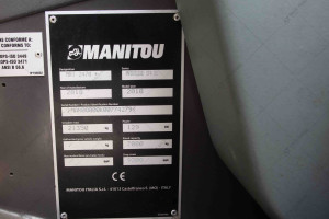 Телескопический погрузчик Manitou MRT 2470+ 2018 г. 129 кВт 1915 м/ч. №6563