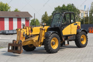 Телескопический погрузчик Cat TH360B 2007 г. 74,5 кВт. 2713 м/ч., №4789