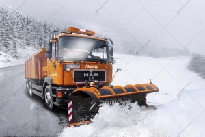 Відвал для снігу на вантажний автомобіль Samasz POLI 330