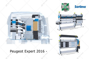 Мобильная СТО (мастерская) Sortimo для автомобиля Peugeot Expert 2016 V2