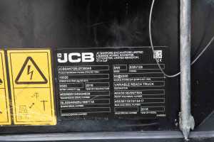 Телескопический погрузчик JCB 535-125 2018 г. 3730 м/ч. №6770 T