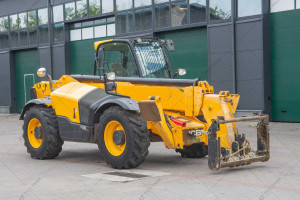 Телескопический погрузчик JCB 540-140 Hi-Viz 2017 г. 55 кВт. 4340 м/ч., №4312