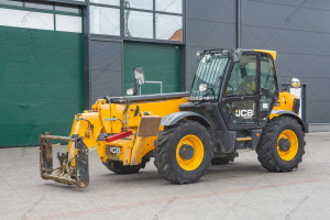 Телескопический погрузчик JCB 540-140 Hi-Viz 2017 г. 55 кВт. 4340 м/ч., №4312