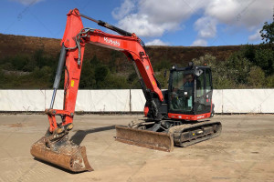 Гусеничний екскаватор Kubota KX080-4A 2019 р. 46,5 кВт 2136 м/год. БРОНЬ