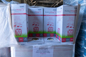 Агрострейч пленка для тюков Raldus Wrap, оливковая, 500х1800