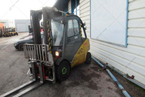 Дизельний вилковий навантажувач Linde H35D 2008 р. 9366 м/год.
