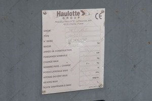 Коленчатый подъемник Haulotte HA12IP 2008 г. 1 кВт. 2646 м/ч., №4919